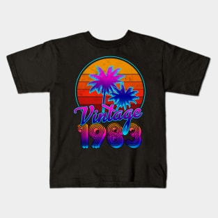 Vintage Classic 1983 Kids T-Shirt